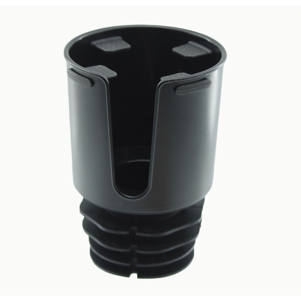 JoyTutus Car Cup Holder Expander Adapter for Large Bottles and Mugs Black
